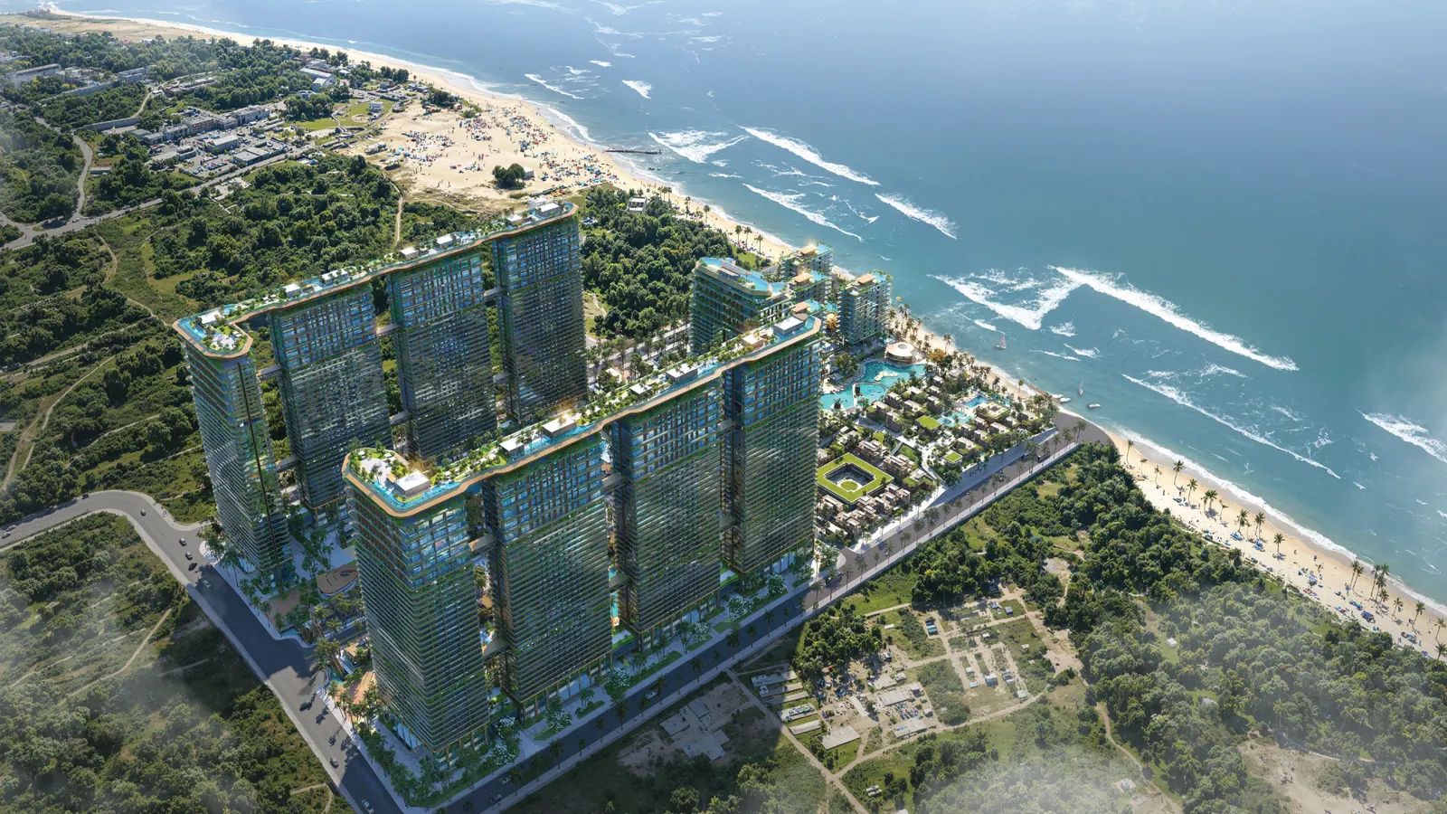 Phối cảnh Sunshine Bay Retreat tại khu Vũng Tàu cũ
